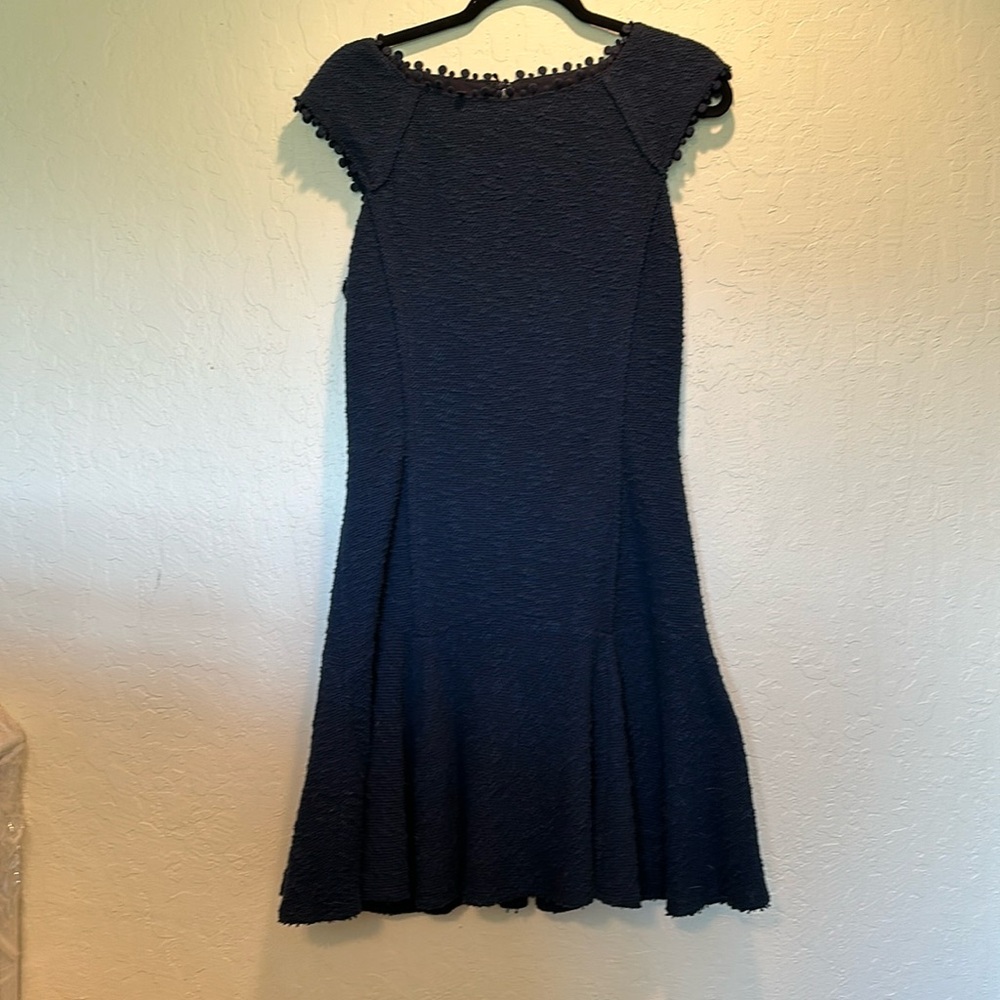 Rebeca Taylor Size 12 Navy Blue Dress